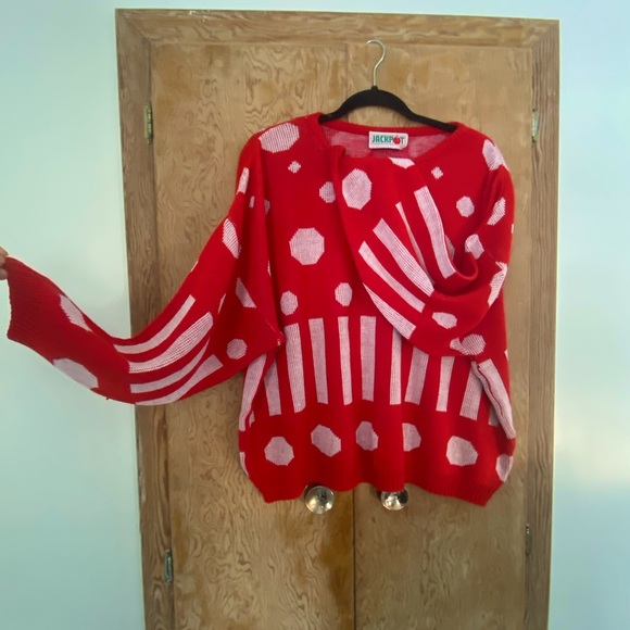 Vintage Jackpot Sweater- Made in Canada - Picture 1 of 2